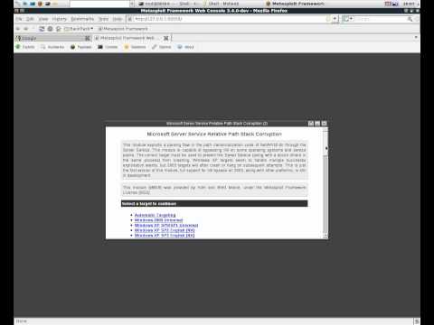 Backtrack & Metasploit - VNC Payload