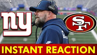 Famous The New York Giants Are Losers From Top To Bottom | INSTANT REACTION Giants vs. 49ers Net Worth