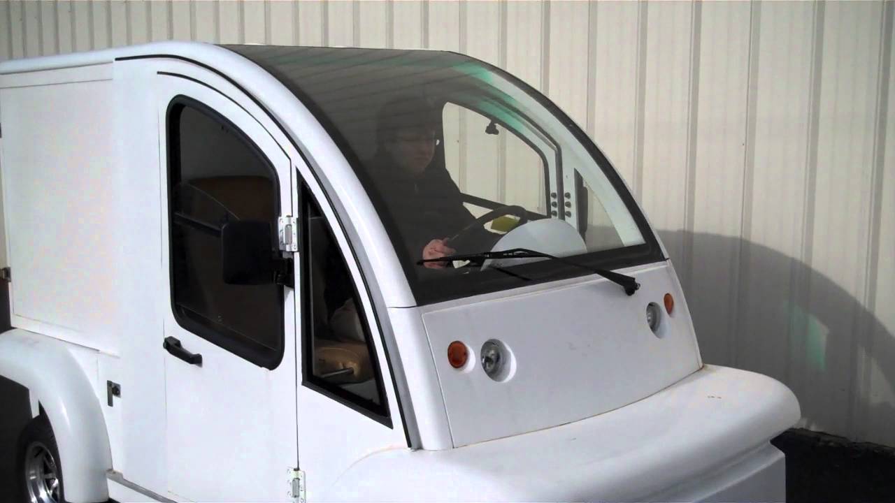 Star Electric Vehicle Enclosed Storage MiniTruck Tag 45746 YouTube