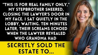 Me echaron de la reunión de herencia sin saber que ya era dueño del patrimonio