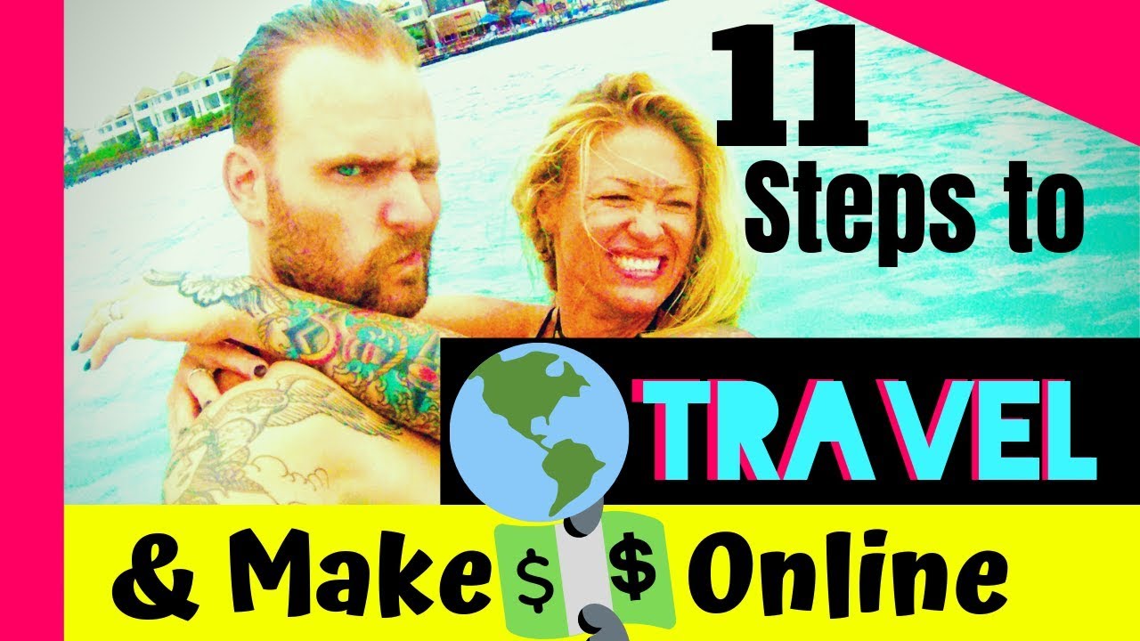 How to Become a Digital Nomad 💲🌏Travel & Make Money Online -11 Steps