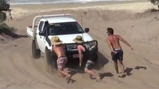UP HILL TROUBLES AT NGKALA FRASER ISLAND