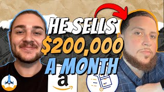 How He Sells $2M+ a Year on Amazon | Amazon Wholesale Tutorial