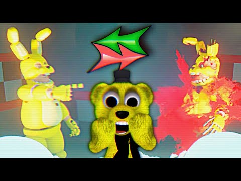 FNAF СМЕРТЬ СПИНГТРАПА в 3D и УПОРОТЫЕ МЕМЫ ФНАФ !!!