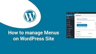 How to manage Menus on WordPress Site