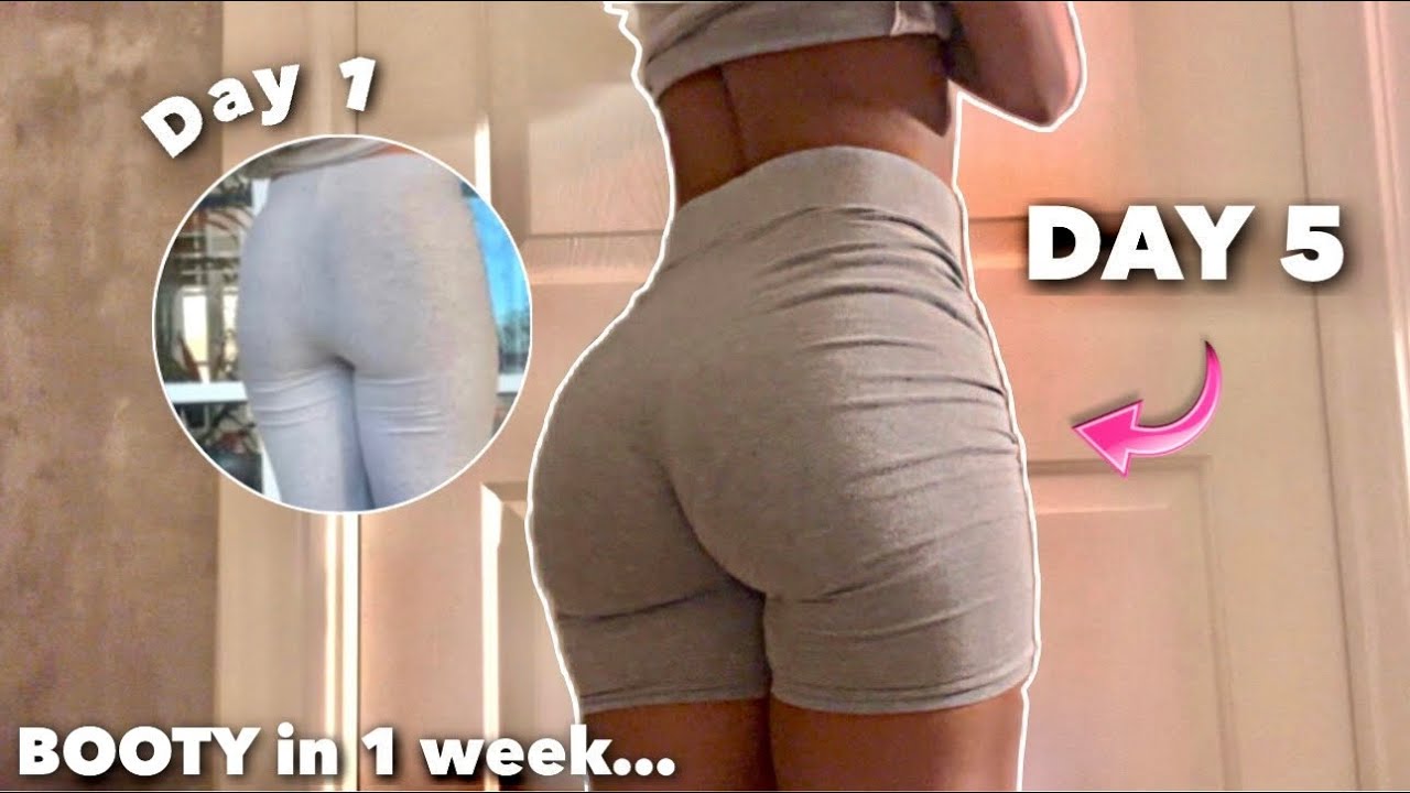 I grew a BOOTY in 1 week doing the Daisy Keech’s BUBBLE BUTT WORKOUT
