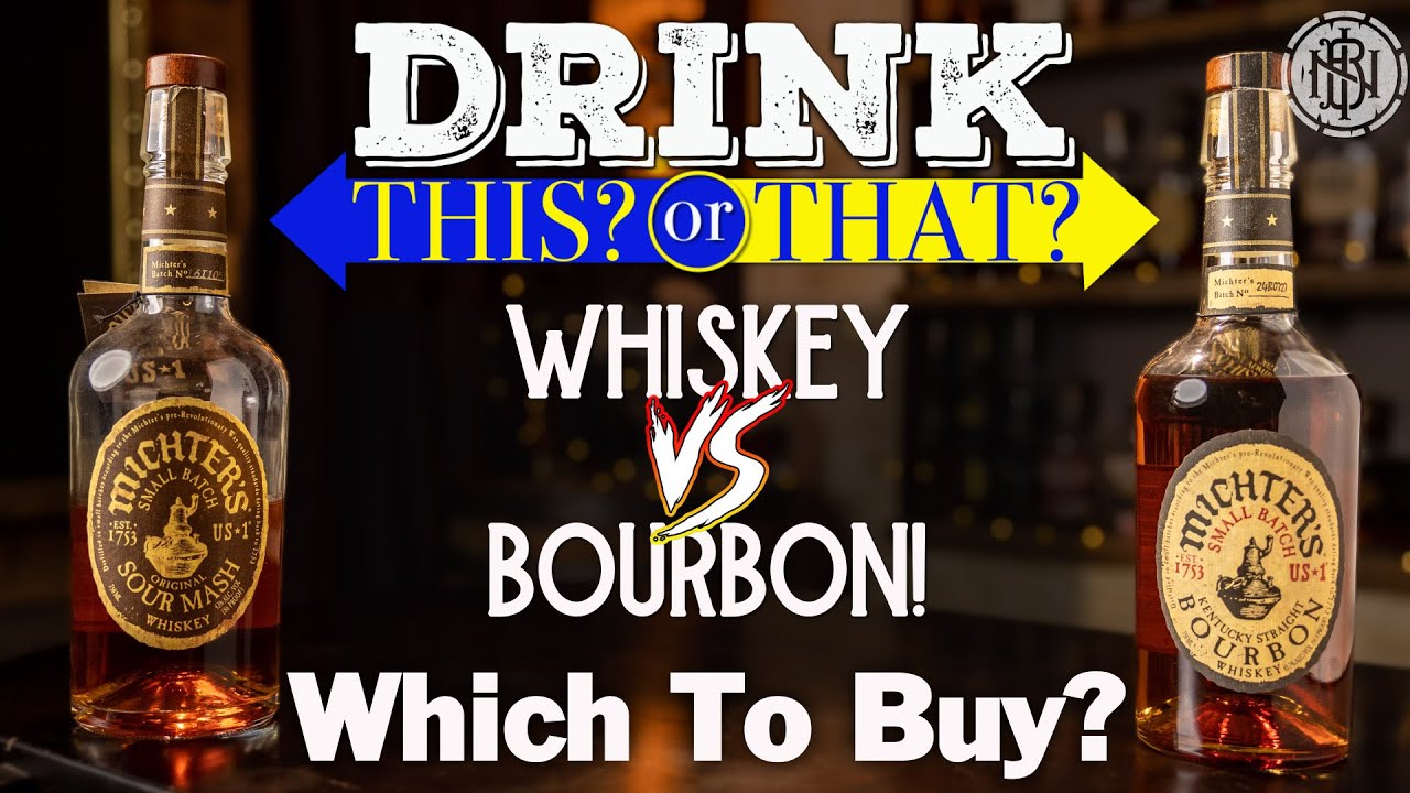 Michter's US-1 Bourbon vs Sour Mash Whiskey: Drink This Or That? - YouTube