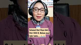 Selamat Idul Fitri 1444 H hariraya islam