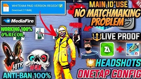 💯ffh4x Auto Headshot Hack‼️FF Max Injector | Free Fire Injector Esp Mod Menu Injector Hack Free Fire