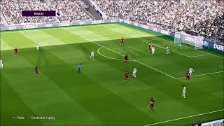 Gol de Cody Gakpo | Tottenham vs Liverpool | efootball PES 2023 (BMPES) | Premier League 2023-2024