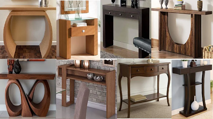 Entry way wooden console table  design ideas for modern home interior decor and  sell as woodworker