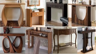 Entry Way Wooden Console Table Design Ideas For Modern Home Interior Decor And Sell As Woodworker