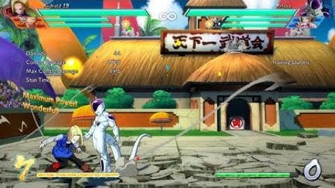 DRAGON BALL FighterZ: Android 18 Command Grab Setup
