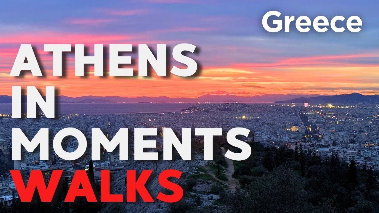 Athens in Moments 🇬🇷 | Old Town, Sea Walks & Sunset Timelapses | Cinematic City Atmosphere