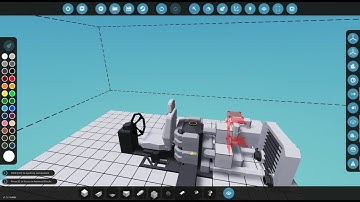 Demonstrating how to build a vehicle in Stormworks!