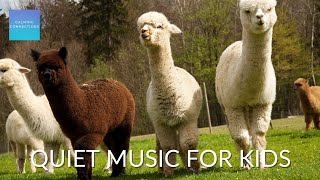 Quiet Music For Kids In The Classroom  Alpaca   Relaxing music for classroom work, study music