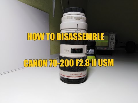 Video: How To Disassemble Canon