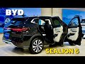2026 BYD SEALION 6 PHEV Black Exterior and Interior Luxury Features 