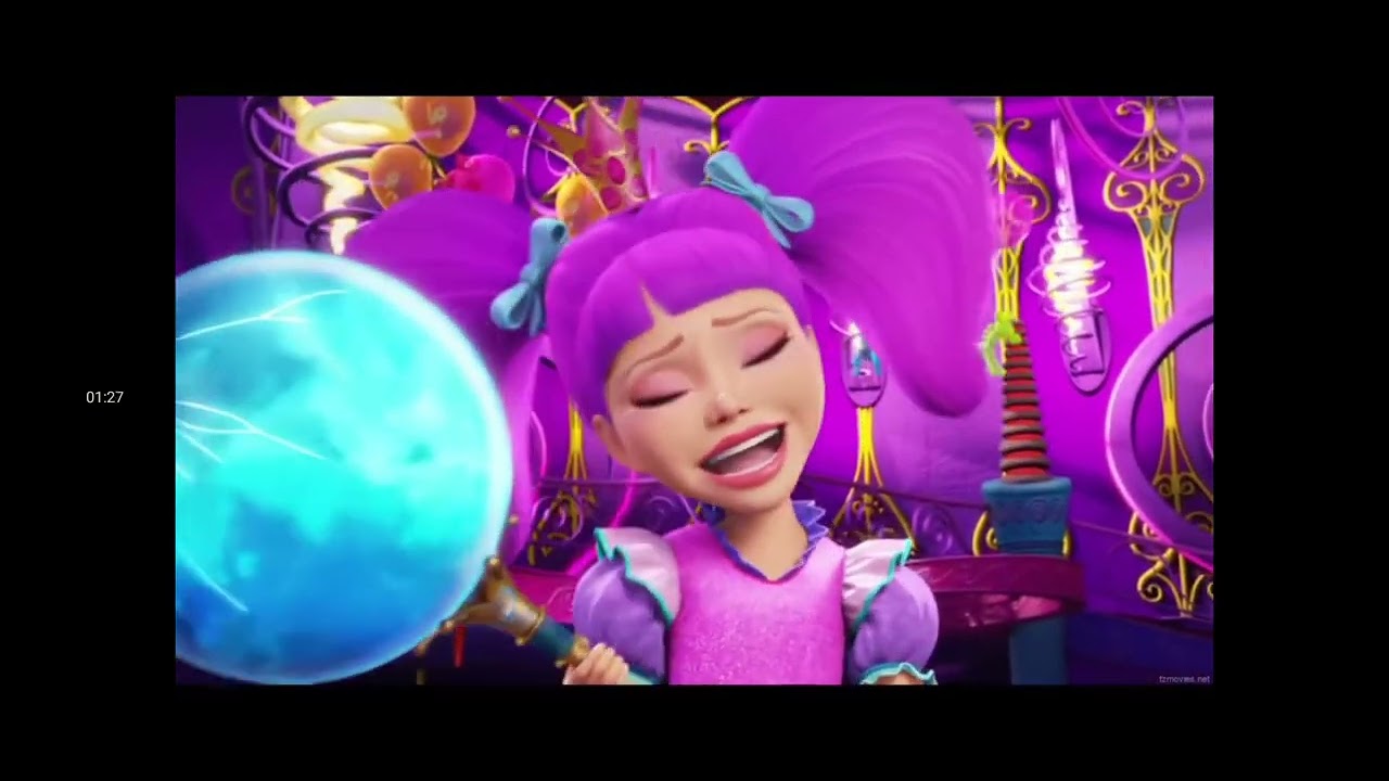 Barbie vs malucia defeat (crossover) barbie and the secret door full scene 