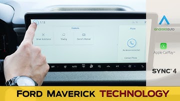 Sync 4 in the Ford Maverick XL and XLT | CarPlay, Android Auto and more!