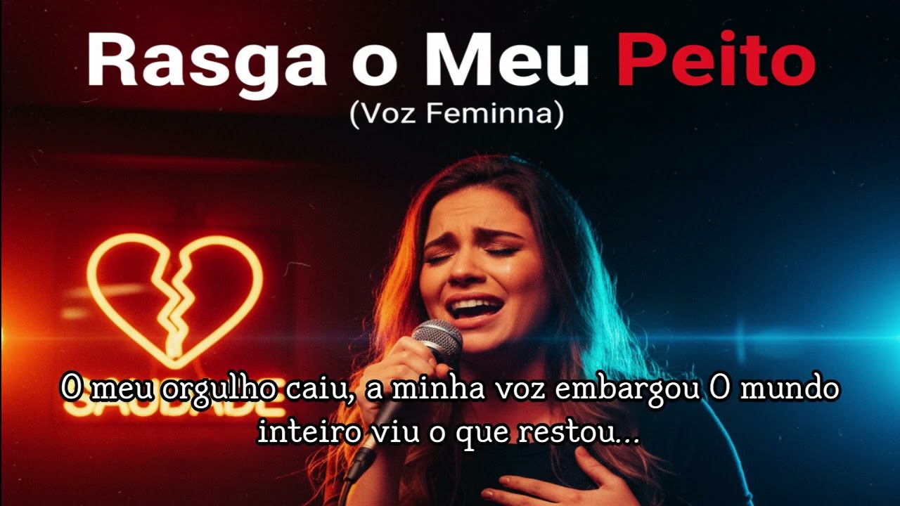 Rasga o Meu Peito 💔 Sertanejo 2026 (Voz Feminina) @YouTube @Music 