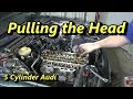 5 Cylinder Audi - Cylinder Head Removal and Inspection - Project Nineties 80