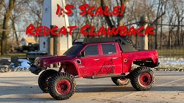 Giant RC Truck goes OFFROAD- Redcat Clawback 4x4