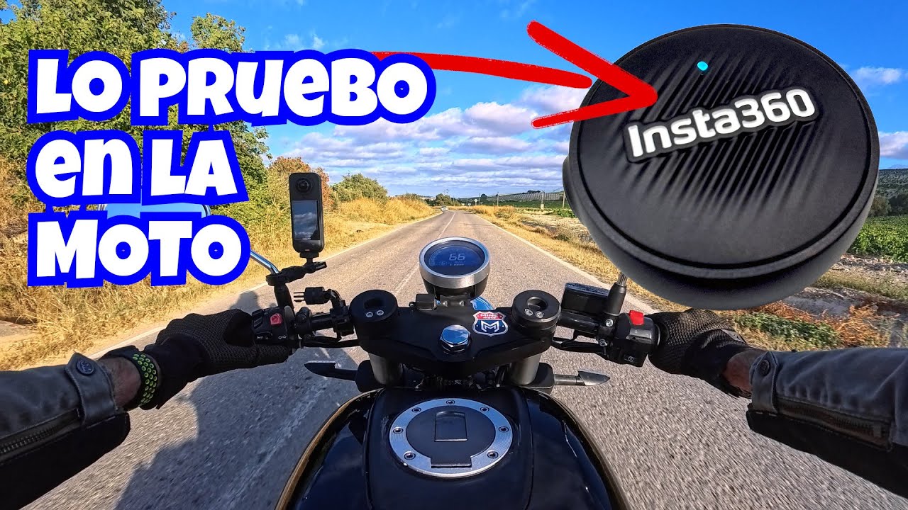 Lo pongo a prueba: Insta360 Mic Air en moto | Al límite