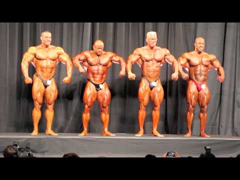 Arnold Classic 2011 Top Four Final Comparisons