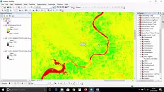 calculate ndvi from sentinel 2a in arcgis