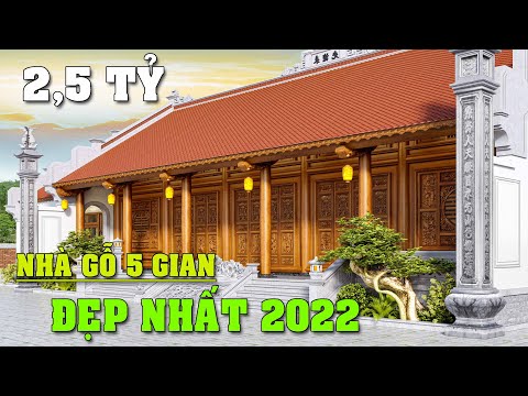 Video ????Lắp Dựng Nhà Gỗ 5 Gian | Nhà Gỗ Đẹp Nhất 2022 | Liên... - youtube