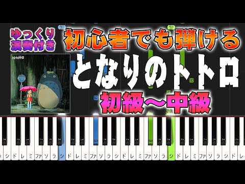 となりのトトロ (難易度:★★☆☆☆/歌詞・コード・ペダル付き/スタジオジブリ『となりのトトロ』主題歌) - 井上あずみ