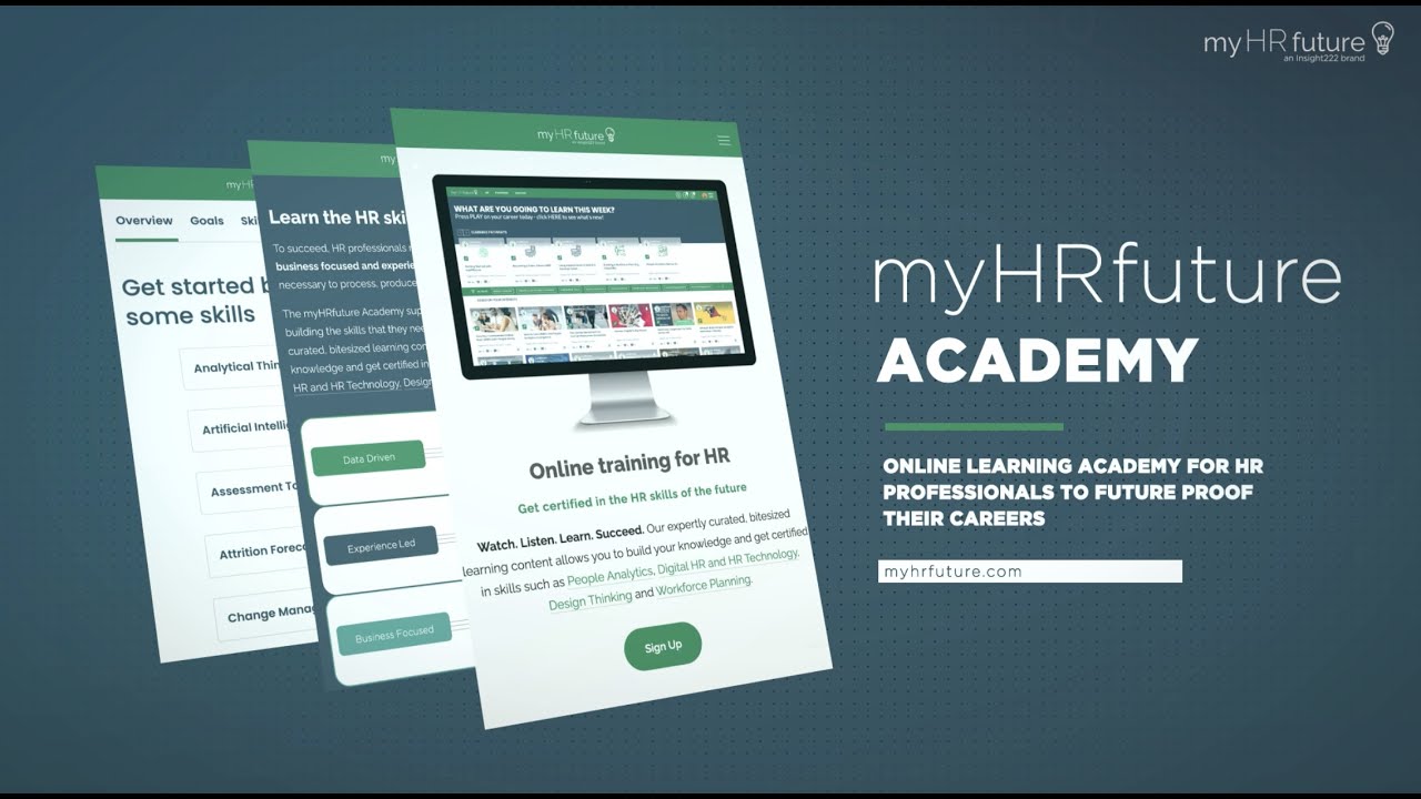 Future-Proof Your HR Career with the myHRfuture Academy - YouTube