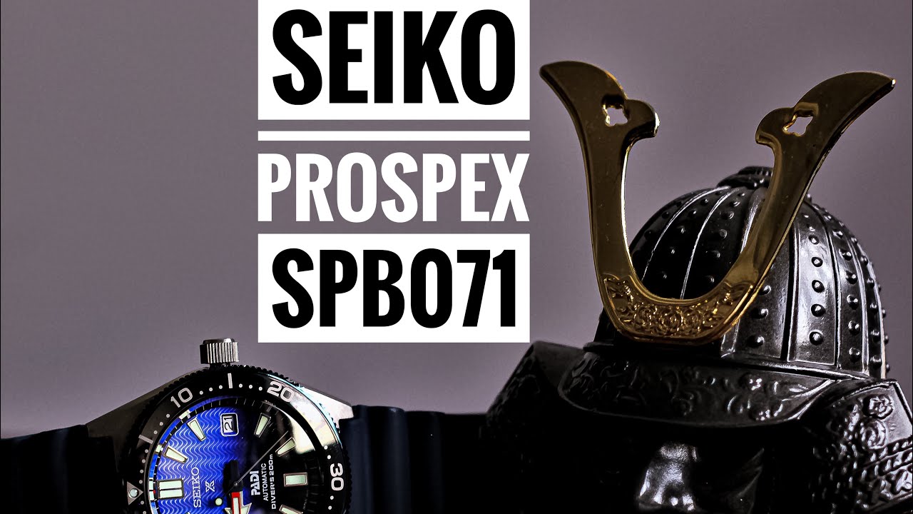 Seiko PADI Seiko Prospex 62MAS SPB071 - YouTube