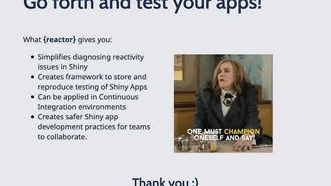 Reactor R Package Tutorial
