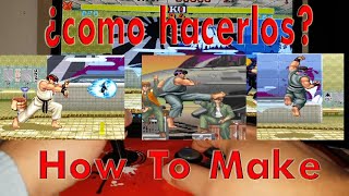 Tutorial How to Make ↓ lk sp basic combos Ryu street fighter 2. HANDCAM.  FHD. 60 FPS (AGT) 2021 