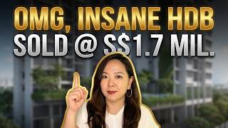 Insane Record High S$1.7 Mil. HDB SOLD - an Architect's Reveal l 令人震驚的170萬新元組屋售出 #hdbsingapore