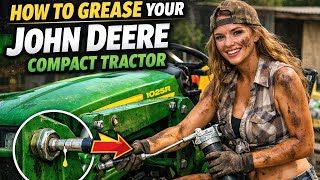 How to - Grease your John Deere compact tractor