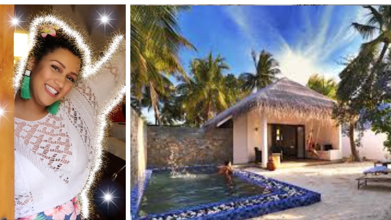 VISITE NOTRE VILLA SUR LA PLAGE AUX MALDIVES 🏖☀️