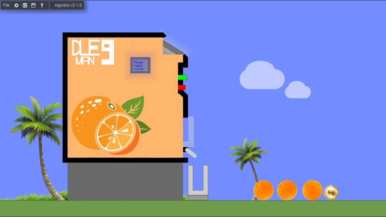 Orange Juice Machine in Algodoo (Not simple) - YouTube