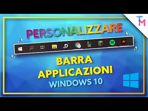 Video: Come Personalizzare La Barra Degli Strumenti