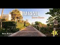 Miami south beach morning run in 4k  virtual running adventure