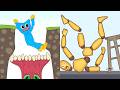 Huggy Story vs Kick &amp; Break The Ragdoll Games All Levels Gameplay Android, iOS
