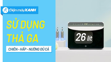 Lò chiên không dầu hơi nước Mishio 26 lít: siêu khủng, siêu hiện đại (MK-319) • Điện máy XANH