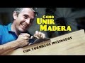 Cómo unir madera con tornillos inclinados