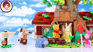 The House at Pooh Corner. This is where Winnie the Pooh lives. But in Lego ?