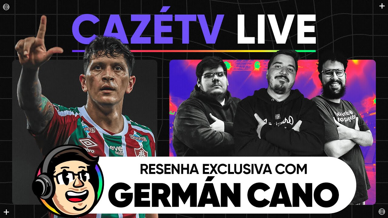 AO VIVO: CAZÉ, LUISINHO E BELTRÃO VÃO CONVERSAR COM GERMÁN CANO NA LIVE!