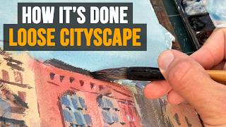 The Watercolor Technique I Use in Every Cityscape