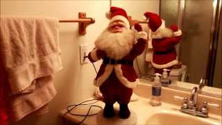 Small automated Harold Gale Santa