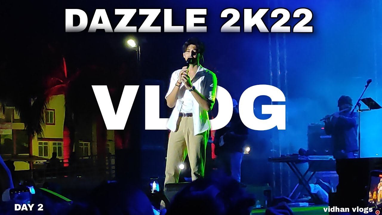 Darshan Raval  ❤🥵 At IIST IIP IIMR || DAZZLE 2K22 || Vidhan Vlogs ❤‍🔥